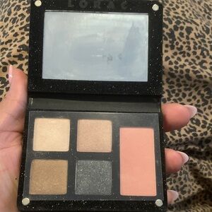 LORAC Eyeshadow Palette - Pink,Tan, Brown, Black